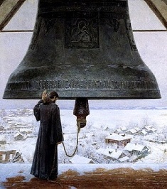 Священник Московського Патріархату погрожує диякону Івану, який бив у набат на Михайлівському соборі