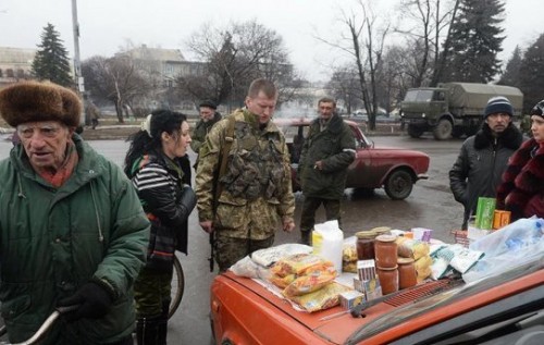 Жизнь в Луганске: денег не хватает даже на еду