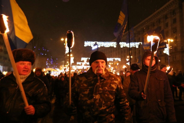 День народження Бандери: смолоскипна хода від Львова до Слов’янська