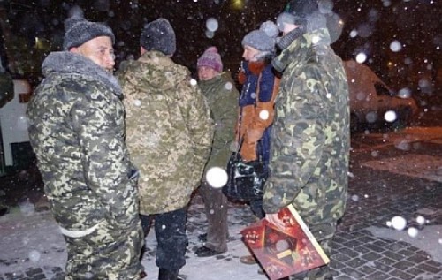 Попутчики из АТО. Послушала их, и слезы потекли