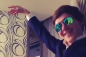 Сорит "баблом": опубликовано видео развлечений мажора, задавившего женщину в Киеве