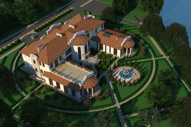 Коммунистка Калетник строит резиденцию на берегу Днепра (ФОТО)