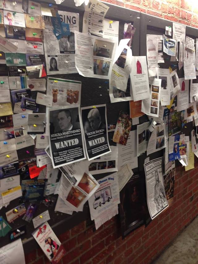 У центрі Вашингтона розвісили «головних корупціонерів» України