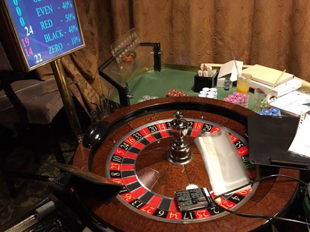 СБУ накрыла подпольное казино в центре Киева