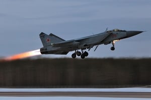 В России разбился истребитель МиГ-31