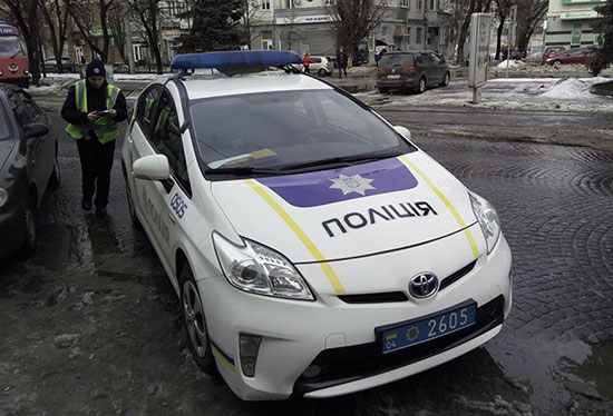 Патрульная полиция Днепропетровска сфальсифицировала штраф против водителя