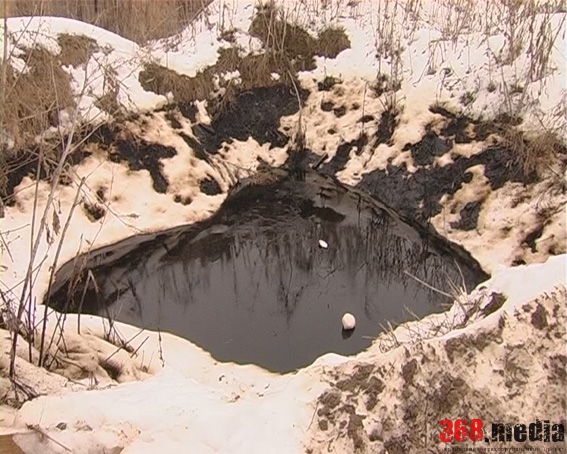 В СУМСКОЙ ОБЛАСТИ ВОРОВАННОЕ ТОПЛИВО «ЗАРЫВАЛИ» В ЗЕМЛЮ (ВИДЕО)