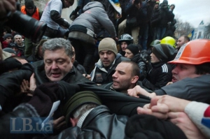 Порошенко отдал под суд своего охранника, назвавшего прохожего быдлом (ВИДЕО)