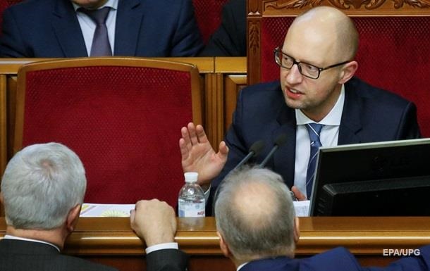 Две фракции Рады отказались работать с Яценюком