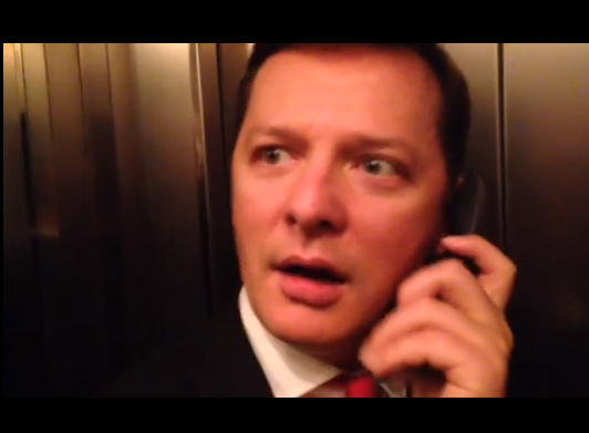 Ляшко застряг в ліфті Верховної Ради та влаштував радикальну істерику (ВІДЕО)