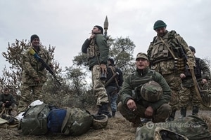 Бойцы АТО высмеяли "боевую тысячу"