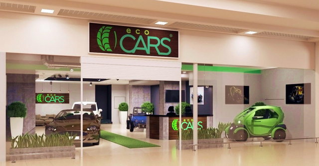 В Украине появился первый автосалон электрокаров