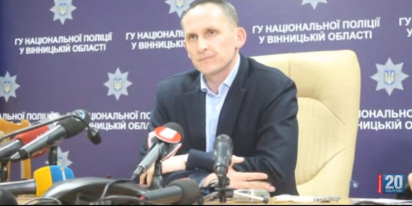 Скандальный начальник нацполиции в Винницкой обл: в зоне АТО я занимался оргработой