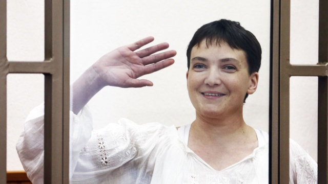 Возвращение Надежды Савченко в Украину