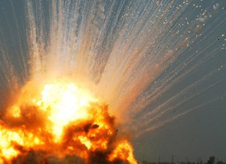 В районе Донецка прогремел мощный взрыв: террористы в панике