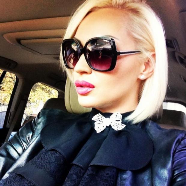 Скандальна франківська блондинка Дана Орленко просила поліцію видалити відео