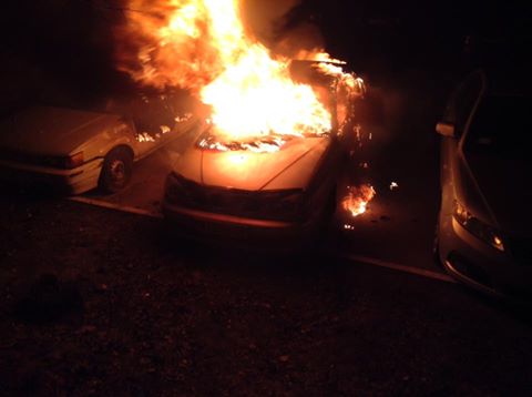 НА КИЇВЩИНІ СПАЛИЛИ ДОТЛА АВТО АКТИВІСТА, ЯКИЙ ВИСТУПАЄ ПРОТИ ЗАБУДОВ І ВИРУБКИ ЛІСУ