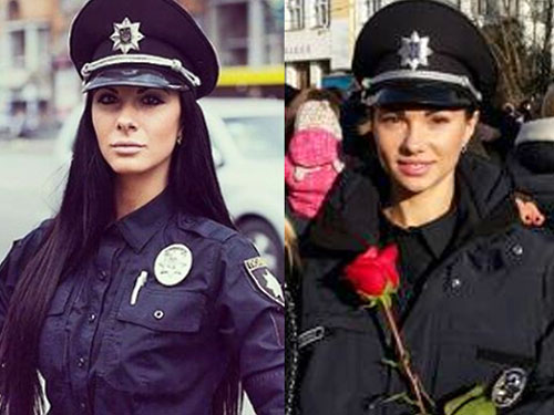 У поліції визначилися два секс-символи: киянка та провінціалка