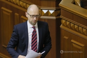 Никуда не уйду: Яценюк не увидел альтернативы для своей программы правительства