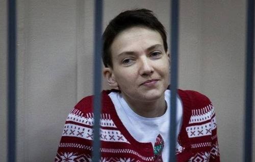 Надія Савченко поновила сухе голодування