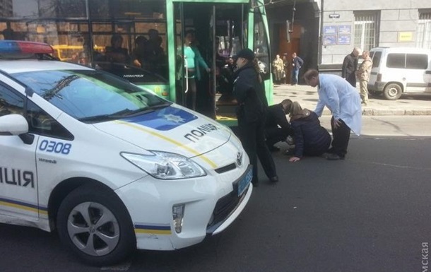В Одессе полицейские сбили пешехода
