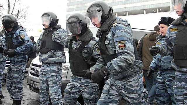 Появилось видео тайных учений Нацгвардии РФ по разгону «майдана» (ВИДЕО)