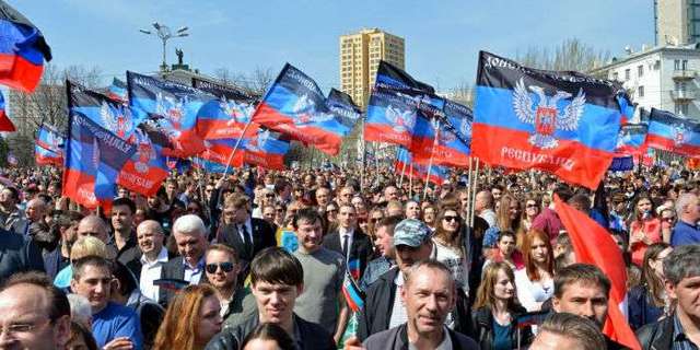 В сеть попало видео с дня рождения «ДНР»