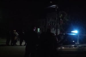 В центре Геническа произошел взрыв