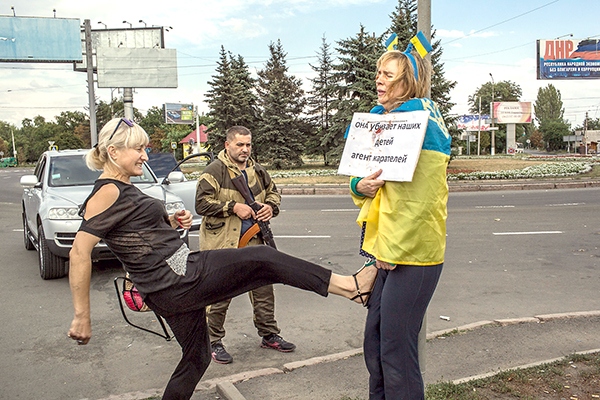 Ирина Довгань дала показания в Брюсселе