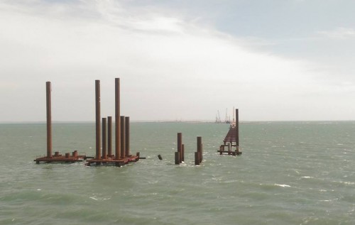 Как выглядит "грандиозное" строительство Керченского моста