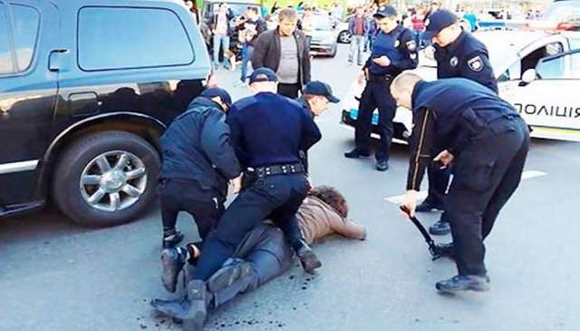 Олейник признал часть вины в инциденте с полицией (ВИДЕО)