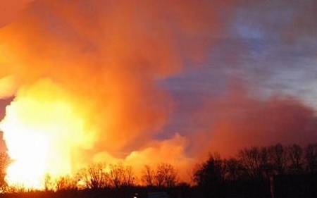 Партизаны «покурили» возле склада с боеприпасами террористов