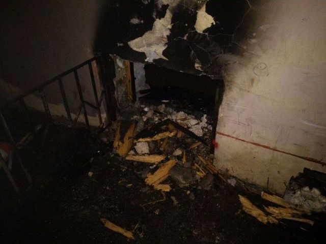 В Питере сгорели остатки "Новороссии"