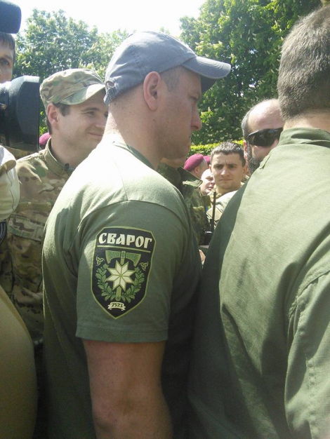 У Парку Слави націоналісти побилися з активістами руху Медведчука