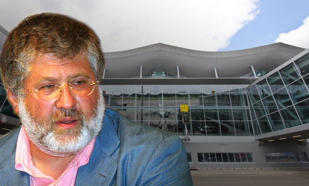 В аэропорту "Борисполь" проводят обыски из-за аренды помещений компанией Коломойского (видео)