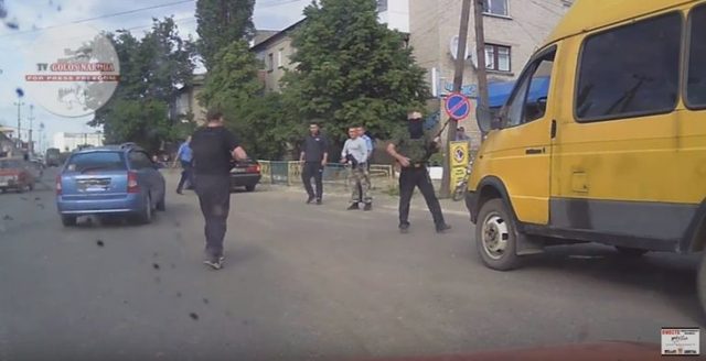 Видеозапись первого боя «Айдара» с российскими наёмниками. Рассекреченный военный архив АТО