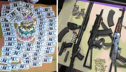 При задержании финансовай ОПГ были избиты правоохранители и повреждено служебное авто