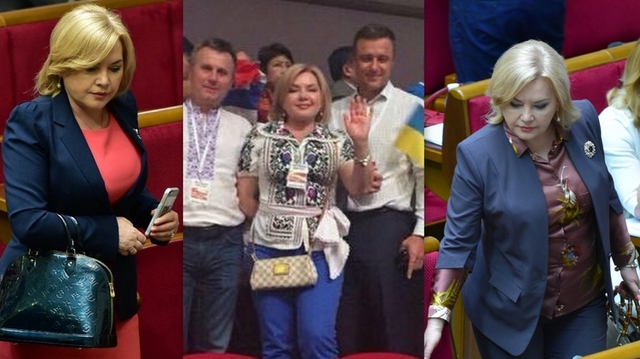 Кума Порошенка за тиждень змінила три брендові сумки вартістю 300 тис. грн