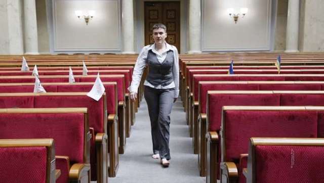 Савченко обнародовала свою декларацию о доходах