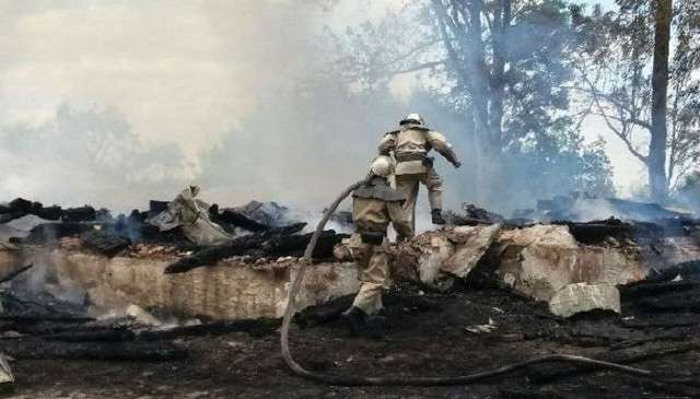 В Житомирской области дотла сгорела 165-летняя церковь