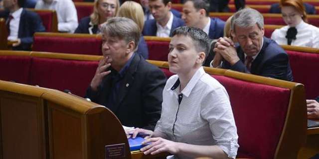 Савченко и Ляшко шокированы поведением нардепов-болельщиков (ФОТО) (ВИДЕО)