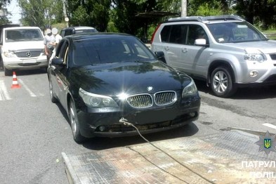 Херсонские патрульные составили сразу 5 админматериалов на водителя