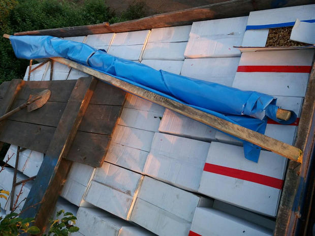 Пограничники задержали контрабандистов с грузом орехов на полмиллиона гривен