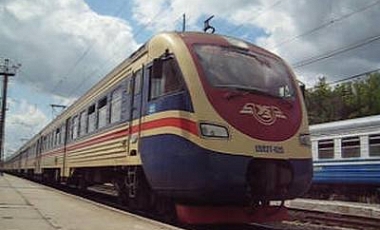 Электричка с пассажирами загорелась под Козятином