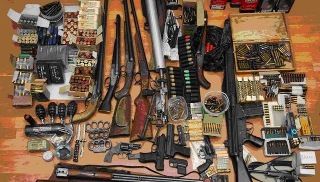 Служба безопасности Украины изъяла боеприпасы у торговца оружием в Днепре