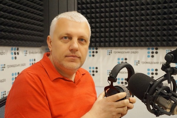 Убийство Шеремета: в сети негодуют из-за агентов росТВ на месте инцидента