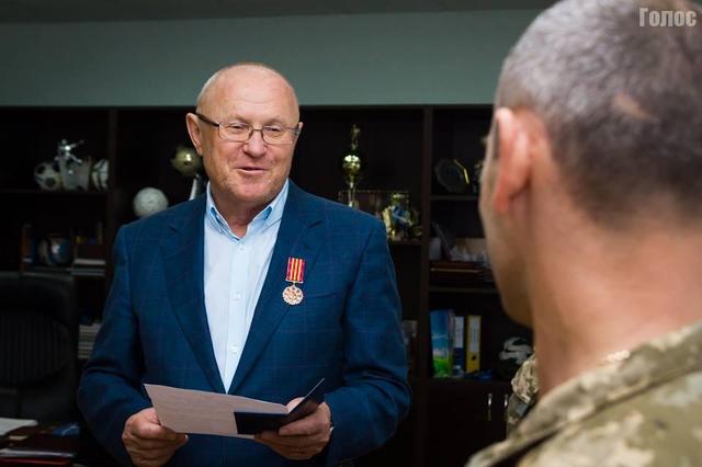 Осужденный за разгон майдана экс-глава Запорожского облсовета получил награду от ВСУ