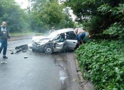 Полицейские убились об маршрутку