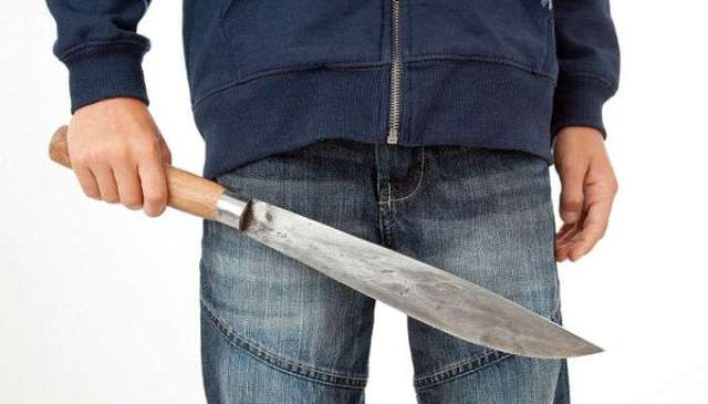 В Германии неизвестный с мачете напал на прохожих