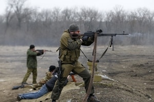 Террористы накрыли Авдеевку огнем из запрещенного оружия